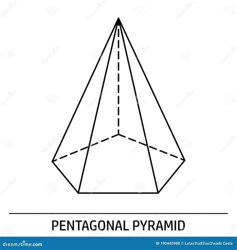 Image result for Drawing Pentagonal Pyramid