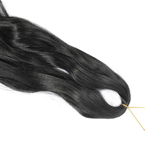 Curly Braiding Hair 24 Inch 2 Packs - Pre Stretched Bouncy Braiding ...