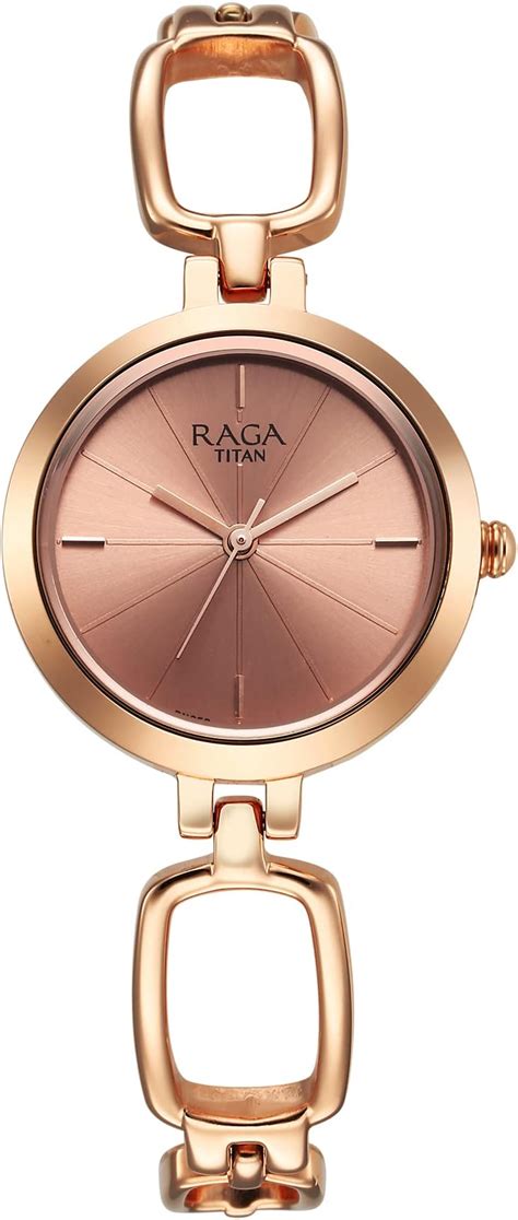 Titan Raga Viva Analog Rose Gold Dial Women's Watch NM2575WM01 ...