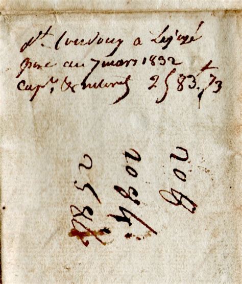 1832 Old Loubédat Lupiac Notarial Act LACAZE BOUTAN | Ubuy India