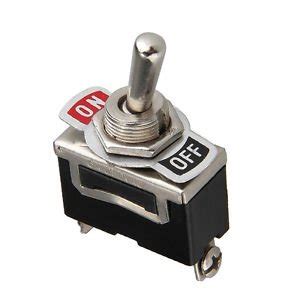 2Pin 15A 250V Car Auto Dash Toggle Switch Flick SPST ON/OFF Master ...