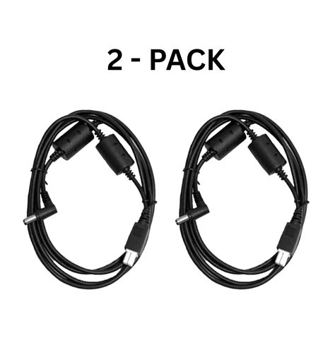 2-Pack of Zebra Assembly Cable - Power 12VDC- PN: CBL-DC-388A1-01 ...