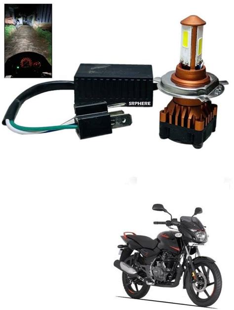 SRPHERE CYT LED Bike Headlight Bulb for Pulsar 125 Neon Headlight ...