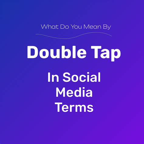 What Does 'Double Tap' Mean in the World of Social Media? | by Ravi ...