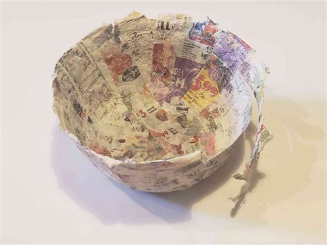 How to Make Papier-Mache Bowls