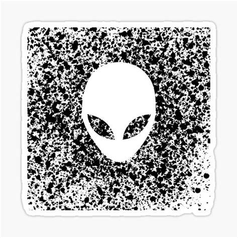 Alien Head Sticker 的图像结果
