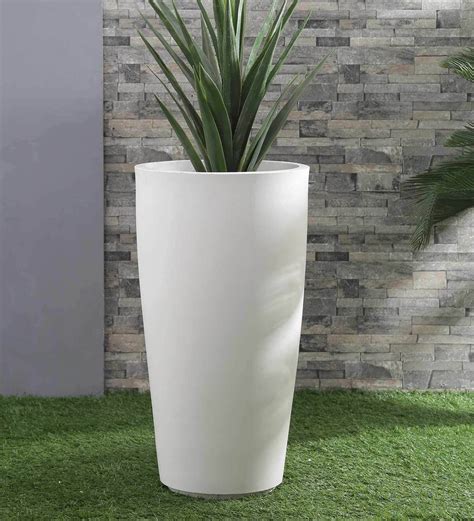 Xl White Outdoor Pots at Amy Barnes blog