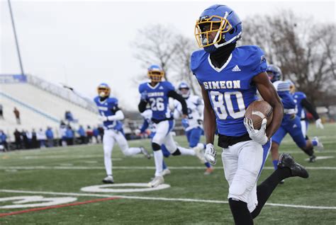 Photos: Simeon beats Taft 38-34 for the Chicago Public League football ...