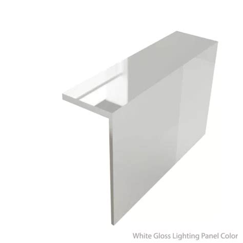Mdd office furniture Modern L Shape Reception Desk with Lighting Panel ...