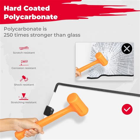 Buy KEMIMOTO Windshield, Scratch Resistant Hard-coated Polycarbonate ...