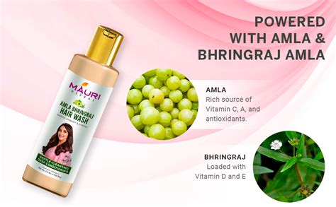 Buy Mauri Herbal Amla Bhringraj Conditioning Shampoo Anti Dandruff ...