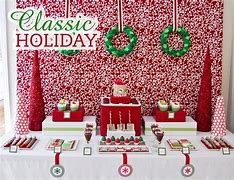 Image result for Holiday Party Table Decorations