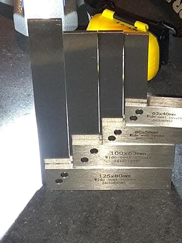 Machinist Square Set 2, 3, 4, 5 Inch, Atarvana Mechanical Steel High ...