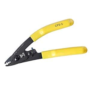 Optical Fiber FTTH Cable Sheath Peeling Wire Striping Plier Steel Wire ...