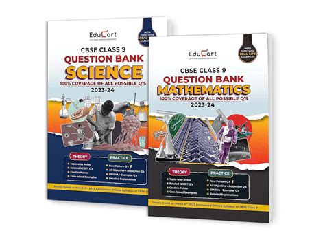 Educart CBSE Class 9 Question Bank SCIENCE & MATHS For 2023-2024 (Combo ...