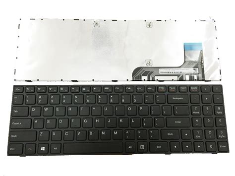 Lap Gadgets Keyboard for Lenovo Ideapad 100-15IBY 80MJ 100-15 Black US ...