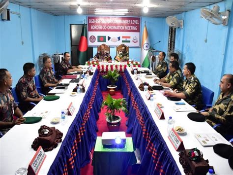 BSF, BGB holds commander-level border coordination meeting