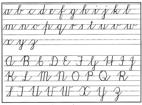 Improve Your Cursive Handwriting