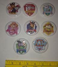 Lot Of 8 Paw Patrol Button Badges Characters Puppies India | Ubuy