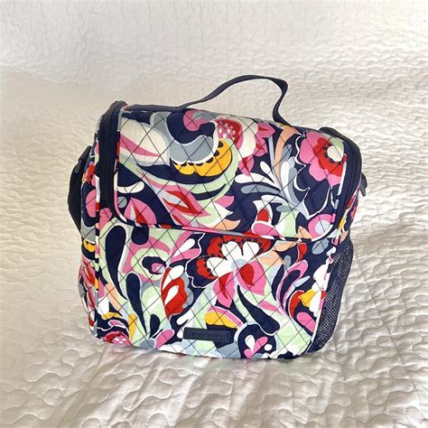 Stunning Colourful Vera Bradley Lunch Box / Bag 💐 -... | Depop
