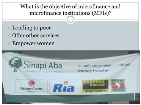 Problems With Microfinance