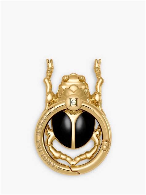 Carolina Herrera The Compact Bangle Ring, Black