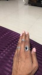 YouBella Oxidised Combo of 15 Boho Silver Plated Rings for Girls and ...