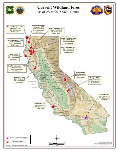 Image result for Cal Fire Map Live