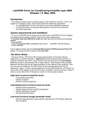 Fillable Online Recommendations When Using Multiple Versions of LabVIEW ...