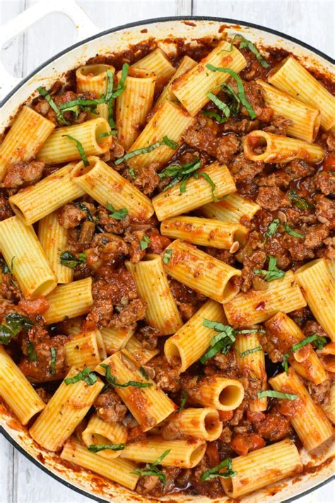 Spicy Sausage Pasta - GypsyPlate