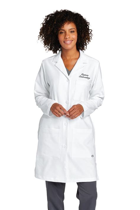 Embroidered Lab Coats