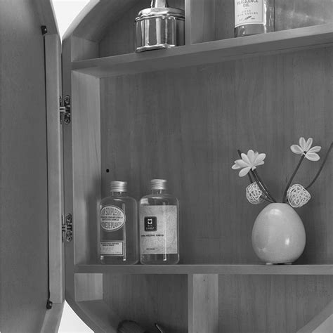 Buy Medicine Cabinets Round Bathroom Mirror Cabinet Bathroom Wall ...