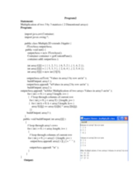 Image result for Addition of Multidimentional Arrays in Java