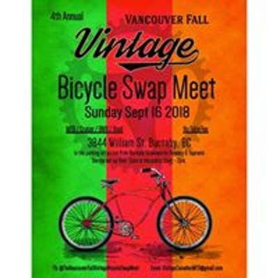 Discover The Vancouver Fall Vintage Bicycle Swap Meet Events | Tickets ...
