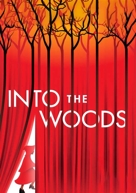 INTO THE WOODS Musical Theatre West End Broadway Poster