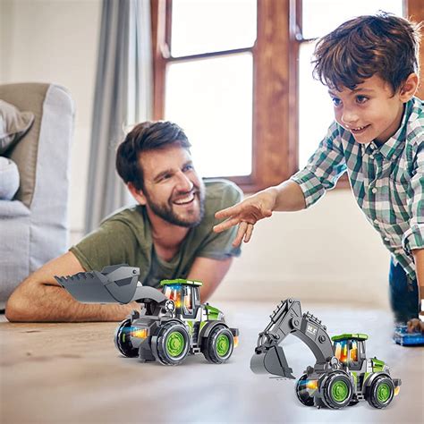 SIMULATION ELECTRIC SOUND AND LIGHT UNIVERSAL EXCAVATOR BULLDOZER ENGI