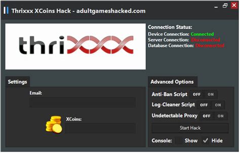 thrixxx XCoins Hack - Adult Games Hacked