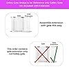 Safe-O-Kid Baby Safety Gate Extension 10cm, Pressure Fit Gate Expander ...