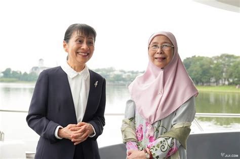 マレーシアのワン・アジザ…：日本のファーストレディー 歴代首相夫人 写真特集：時事ドットコム