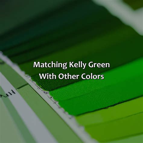 What Color Goes With Kelly Green at Deloris Colvin blog