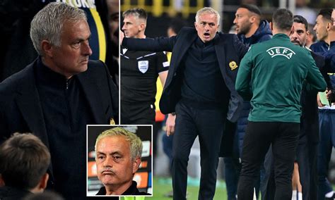 Jose Mourinho explains his red card against Man United as the ...