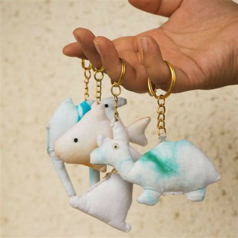 Eco-Friendly Upcycled Fabric Keychains | Upcycled keychains – REFASH