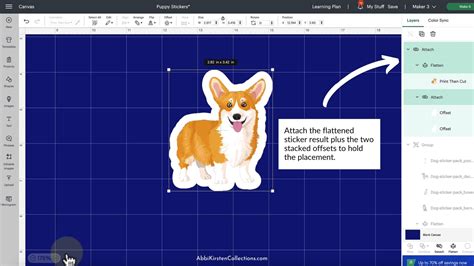 Image result for Cricut Sticker Tutorial