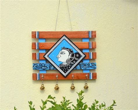 Pattachitra Wooden Key Holder – ArtyCraftz - Online Shopping Site for ...