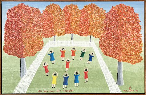 Did You Ever See A Lassie? (1967)oil on canvas, 24 x 36 inches (25 x 37 inches framed) - Greg ...