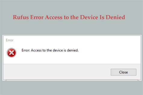 Image result for Device or File Access Denied