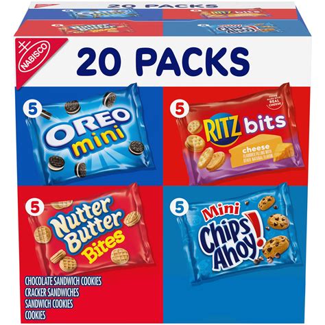 Buy Nabisco Classic Mix Variety Pack, OREO, CHIPS AHOY!, Nutter Butter ...