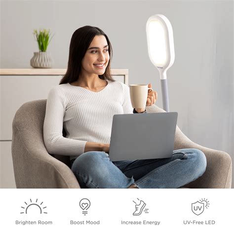 Snapklik.com : Verilux HappyLight Duo - 2-in-1 Light Therapy & Task ...