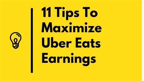 11 Easy Ways to Make More Money ~Tips for Uber Eats Drivers