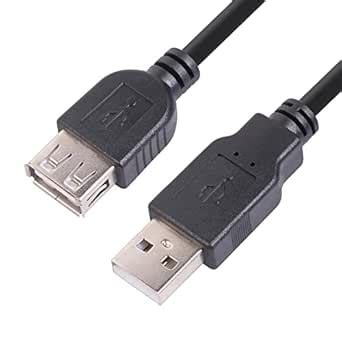 MERISHOPP USB 2.0 Extension Cable Double USB Port Data Transmission ...